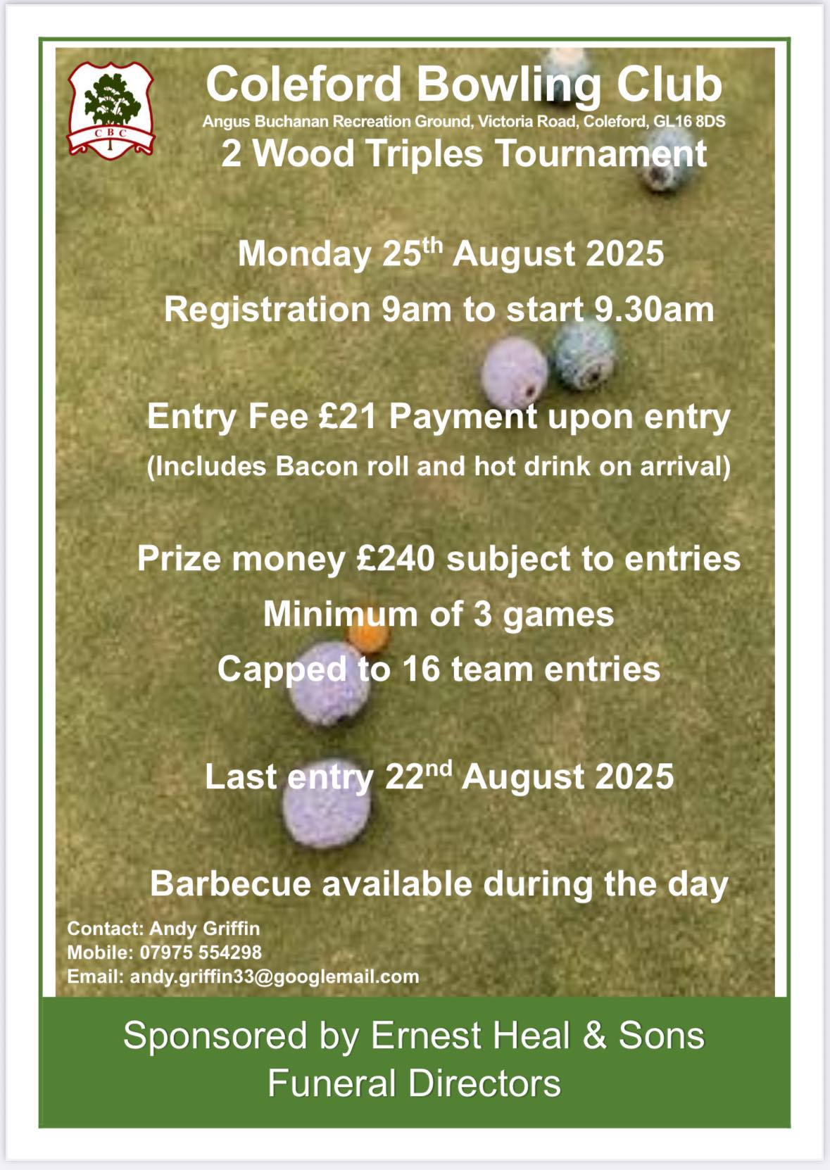 2 Wood Triples flyer