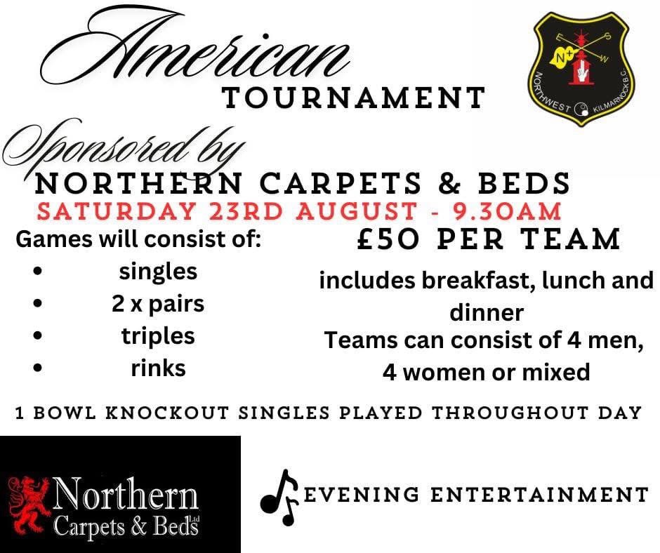 American Tournament flyer