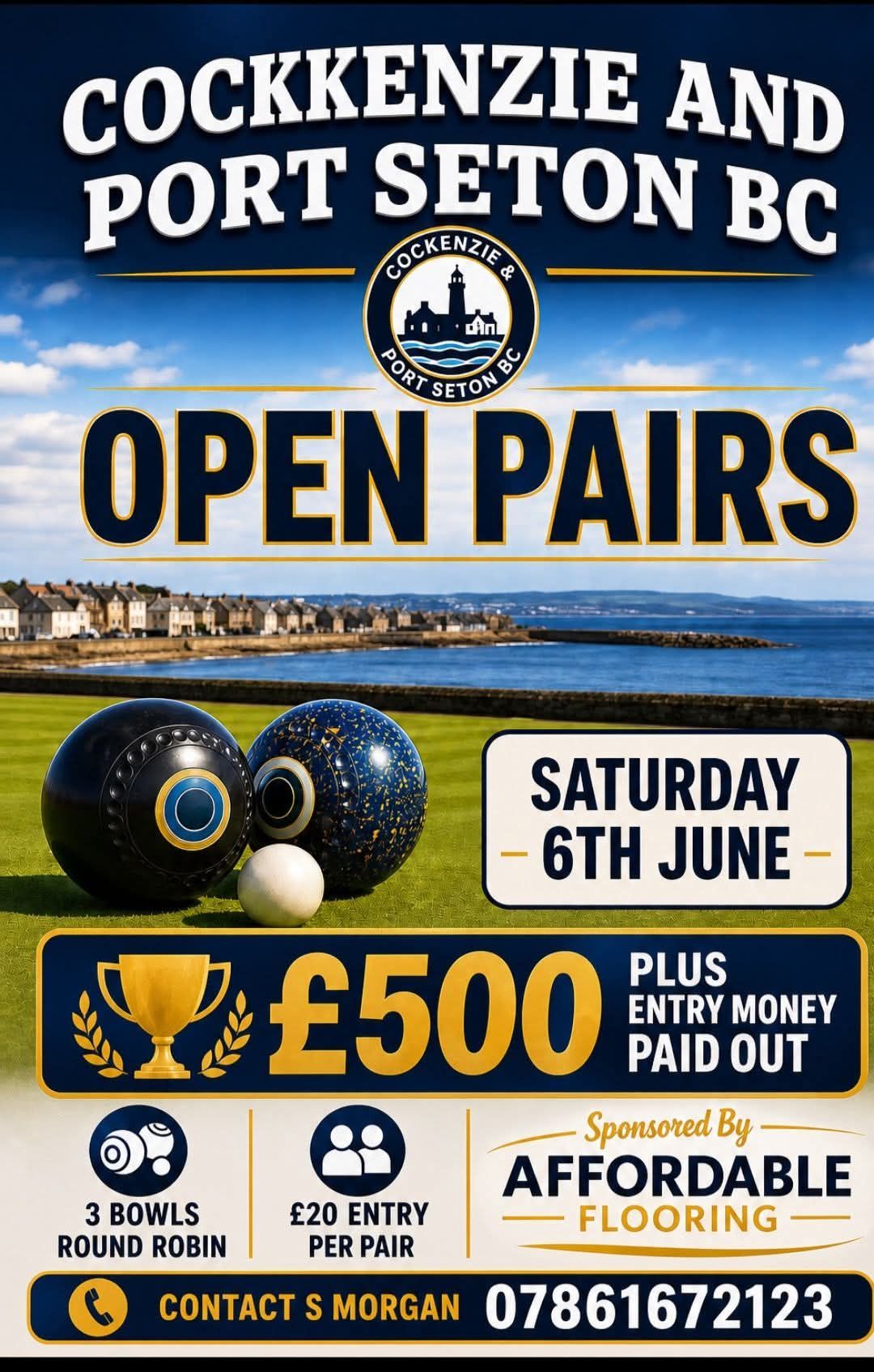 Open Pairs flyer