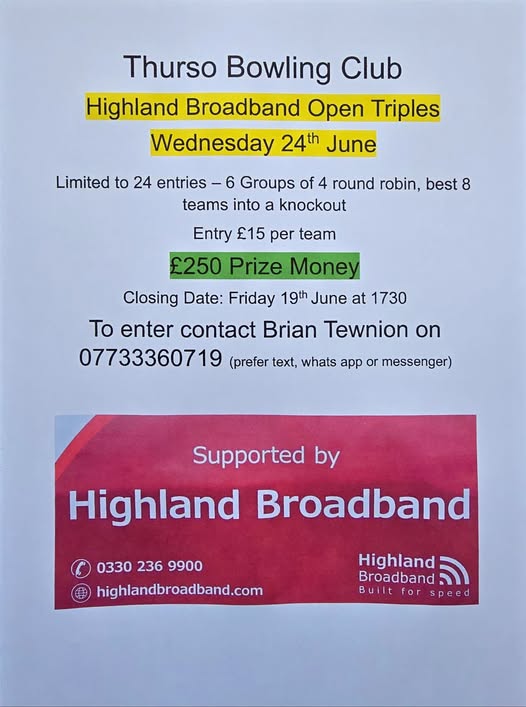 Highland Broadband Open Triples