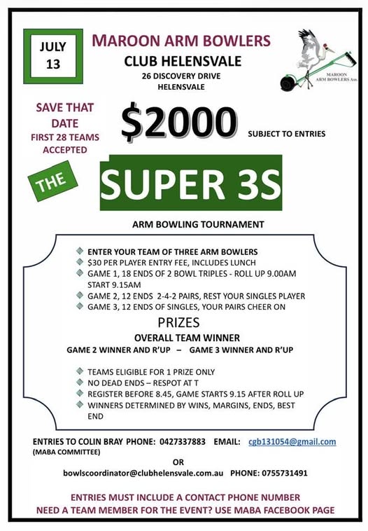 Super 3s Arm Tournament
