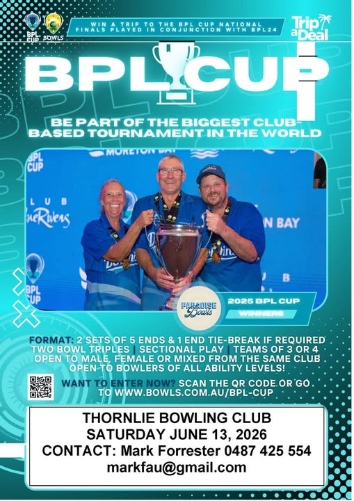 Thornlie BPL Cup flyer