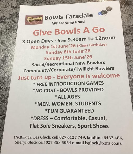 Give Bowls A Go flyer