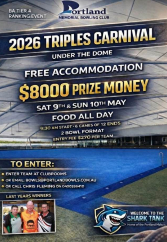 2026 Triples Carnival Under The Dome flyer