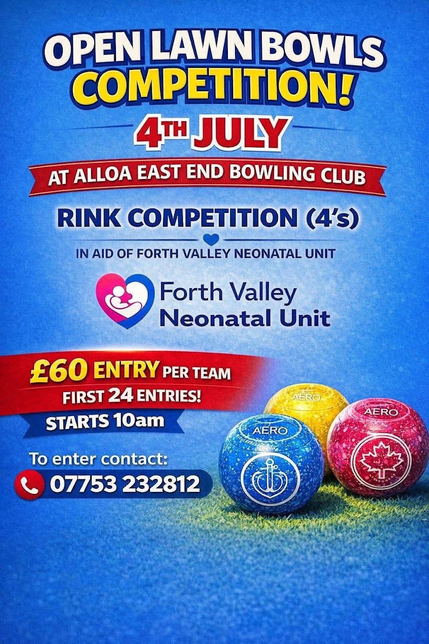 Open Bowls Competition flyer