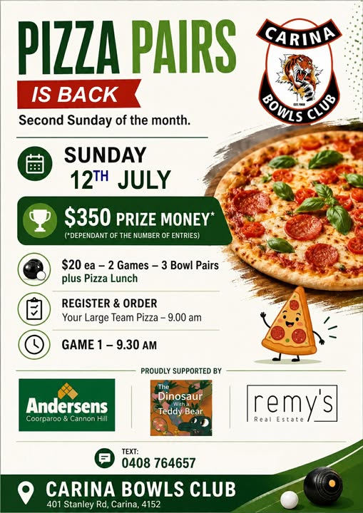 Pizza Pairs