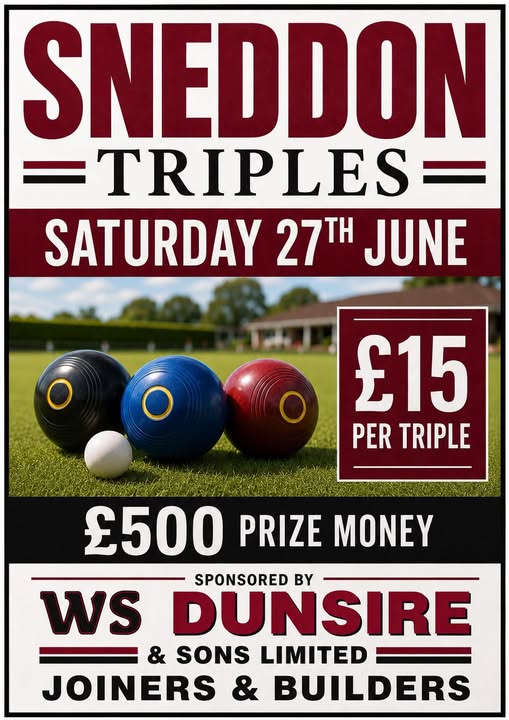 Sneddon Triples flyer