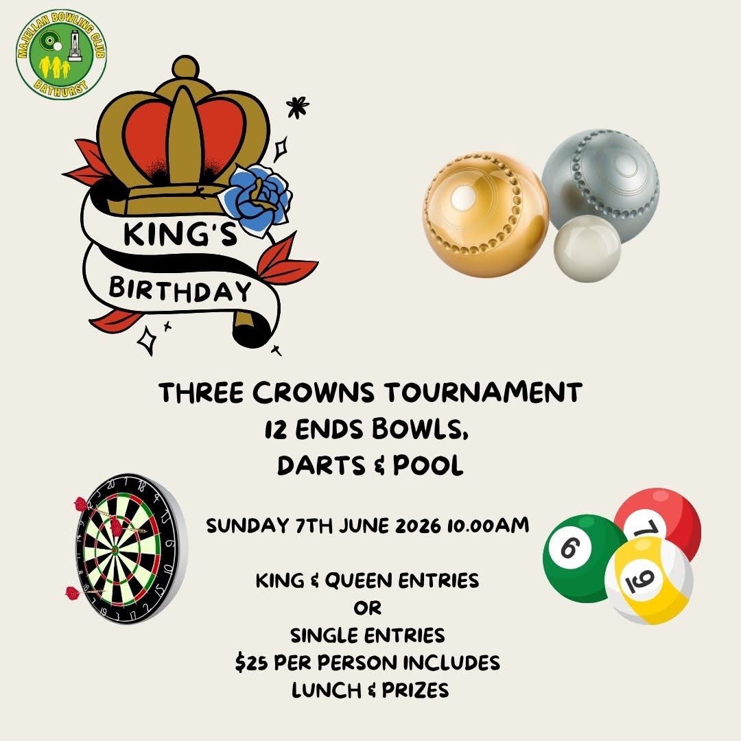 Three Crowns Tournament flyer