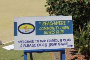 Beachmere Community Lawns Bowls Club logo