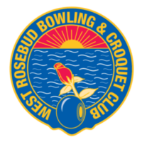West Rosebud Bowling & Croquet Club logo