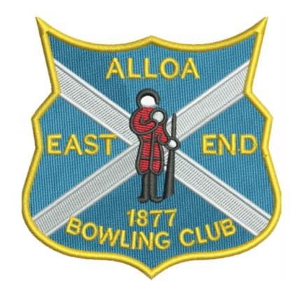 Alloa East End Bowling Club logo