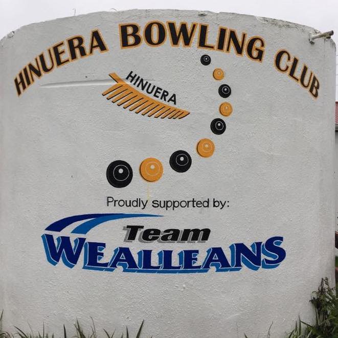 Hinuera Bowling Club logo