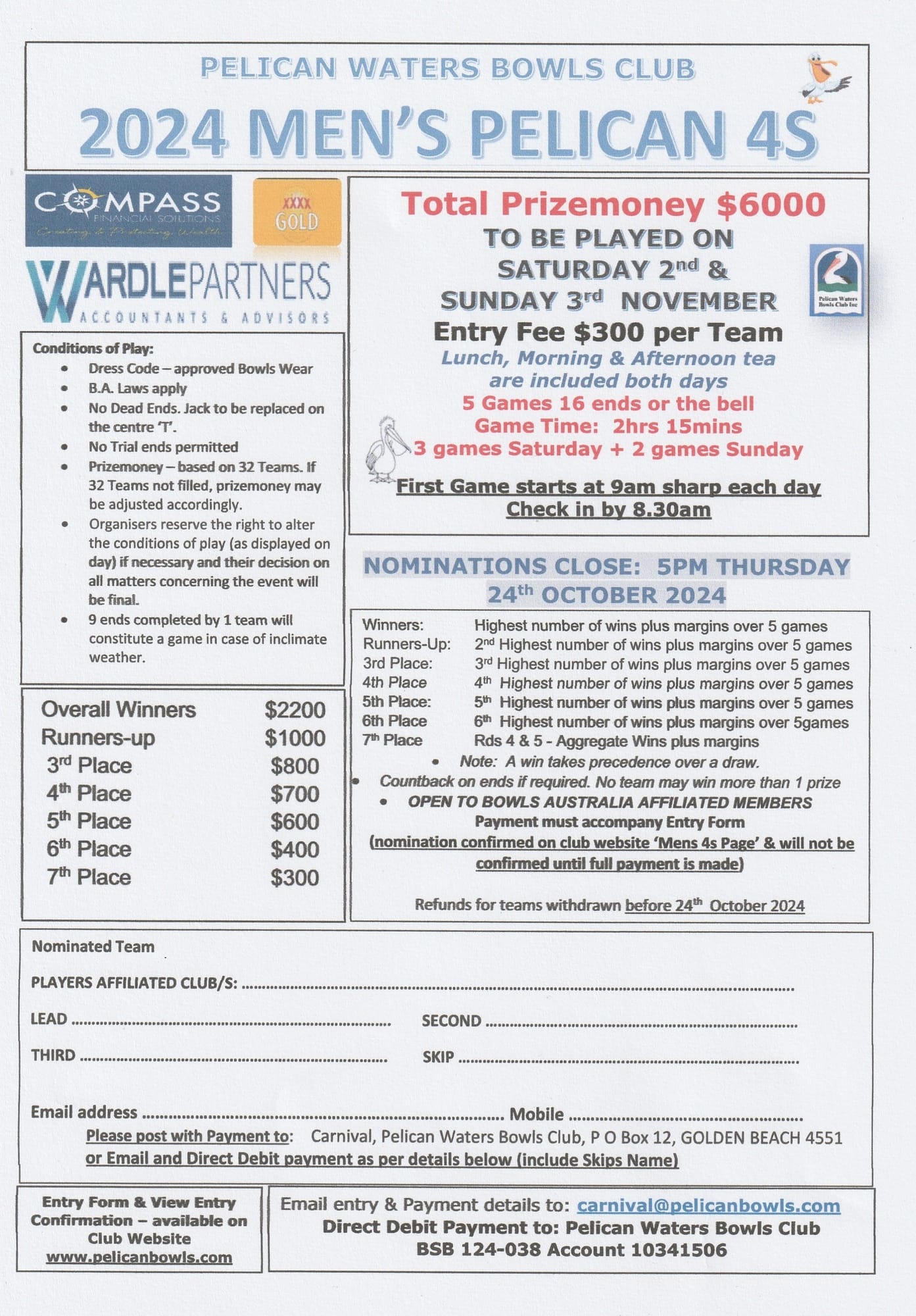 Mens Pelican 4s flyer