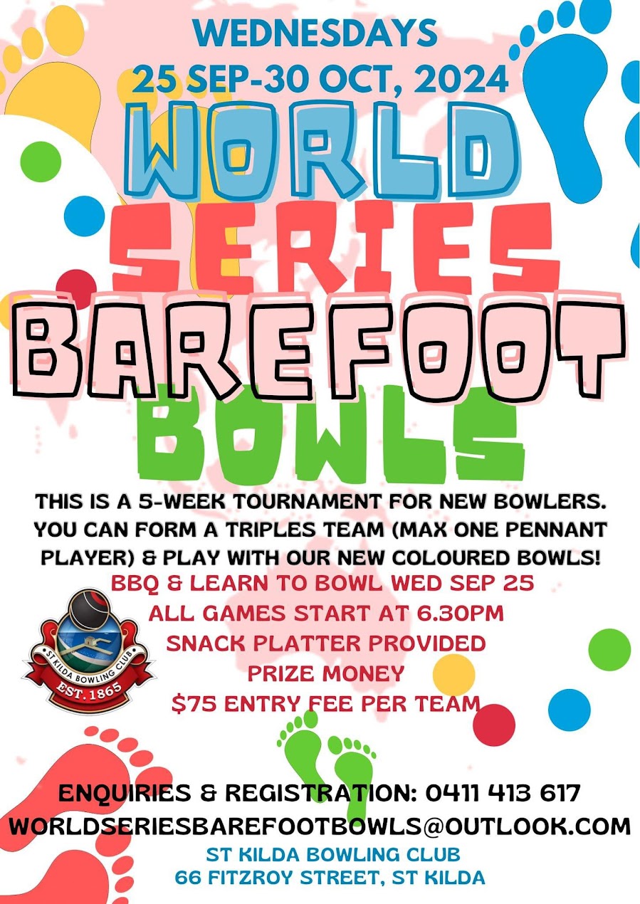 World Series Barefoot Bowls