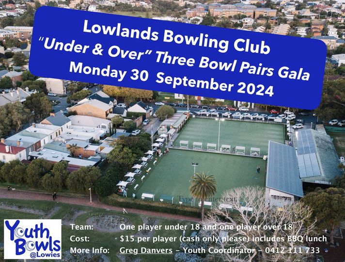 Under-18 / Over-18 3 Bowl Pairs Gala