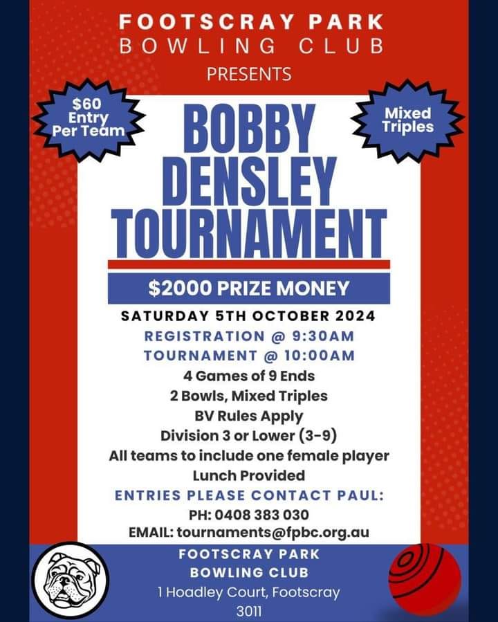 Bobby Densley Tournament