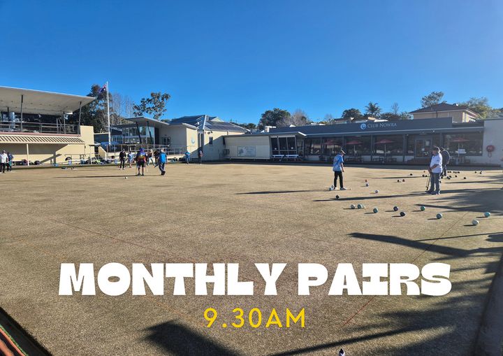 Nowra Monthly Pairs flyer