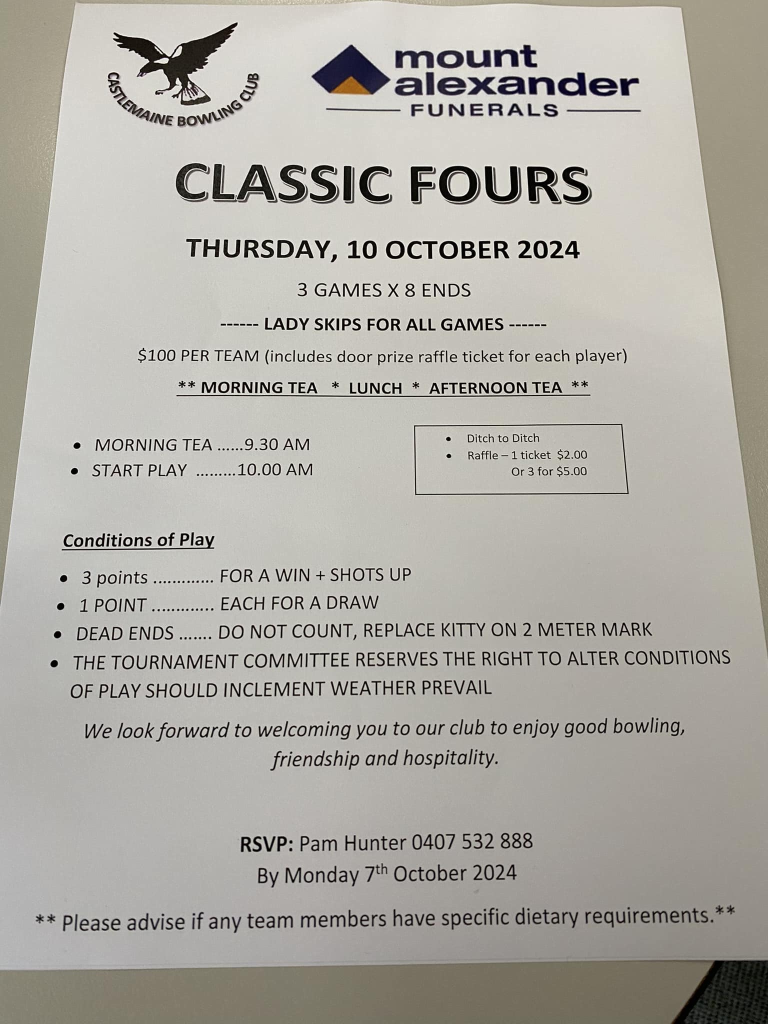 Castlemaine Classic Fours